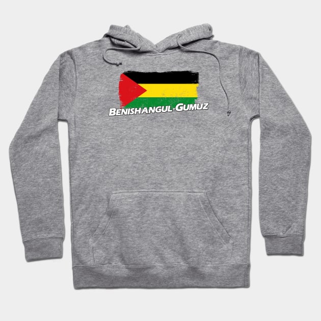 Benishangul-Gumuz Region flag Hoodie by PVVD